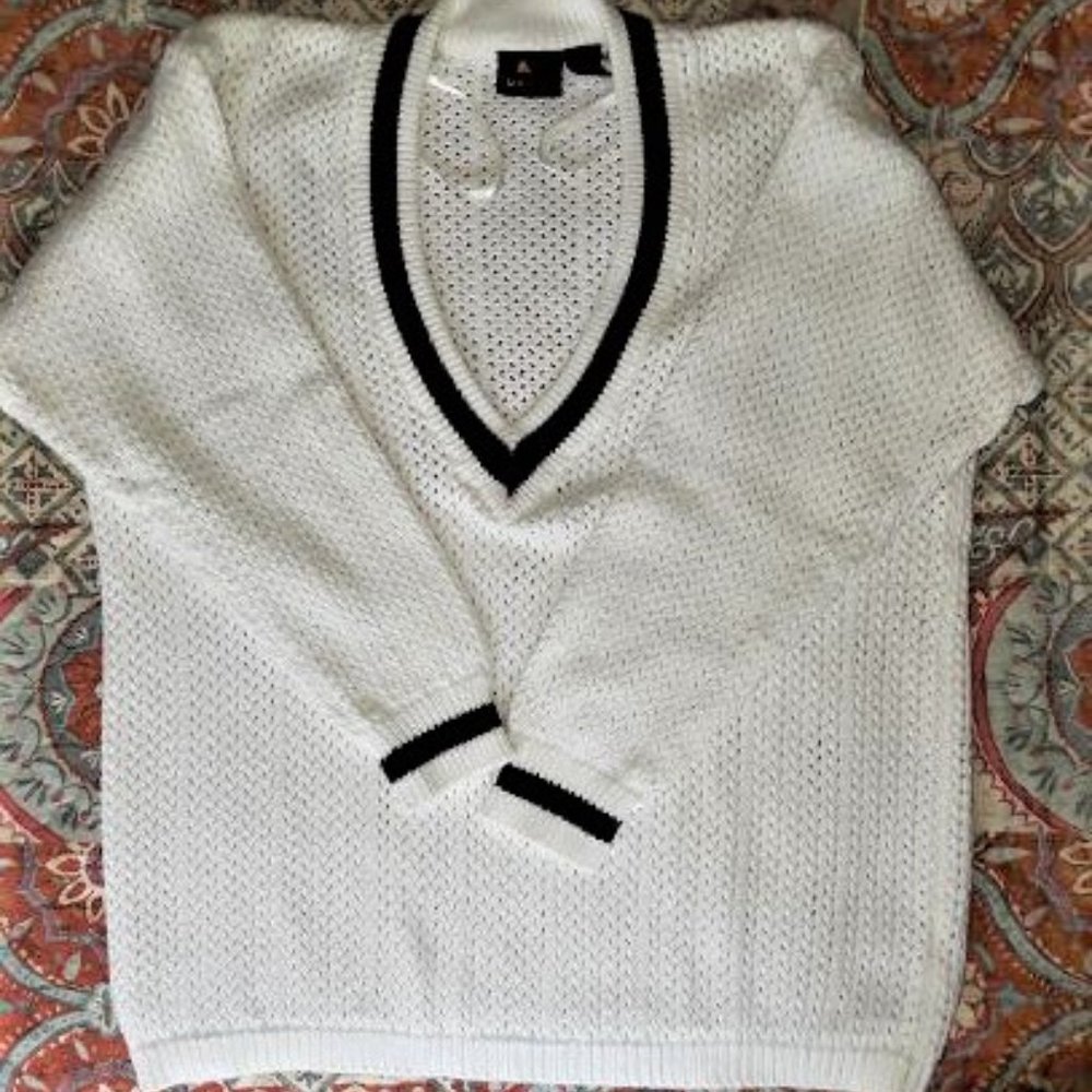 Crocheted Cotton Sweater